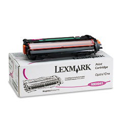 Original Lexmark 10 E0041 Magenta Toner Cartridge